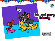 Tom e Jerry Colorir