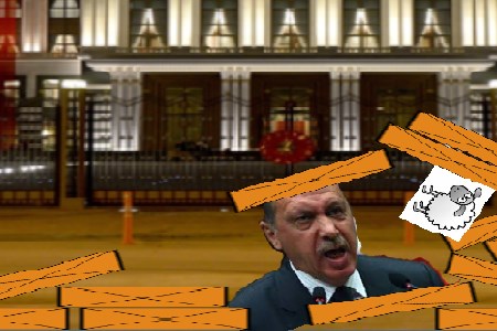 Angry Erdogan